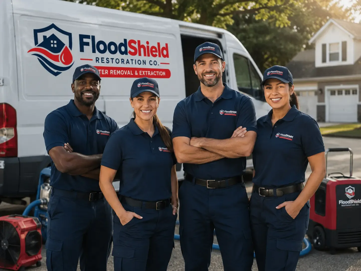 Flood Damage Restoration company in Crow Agency, MT
